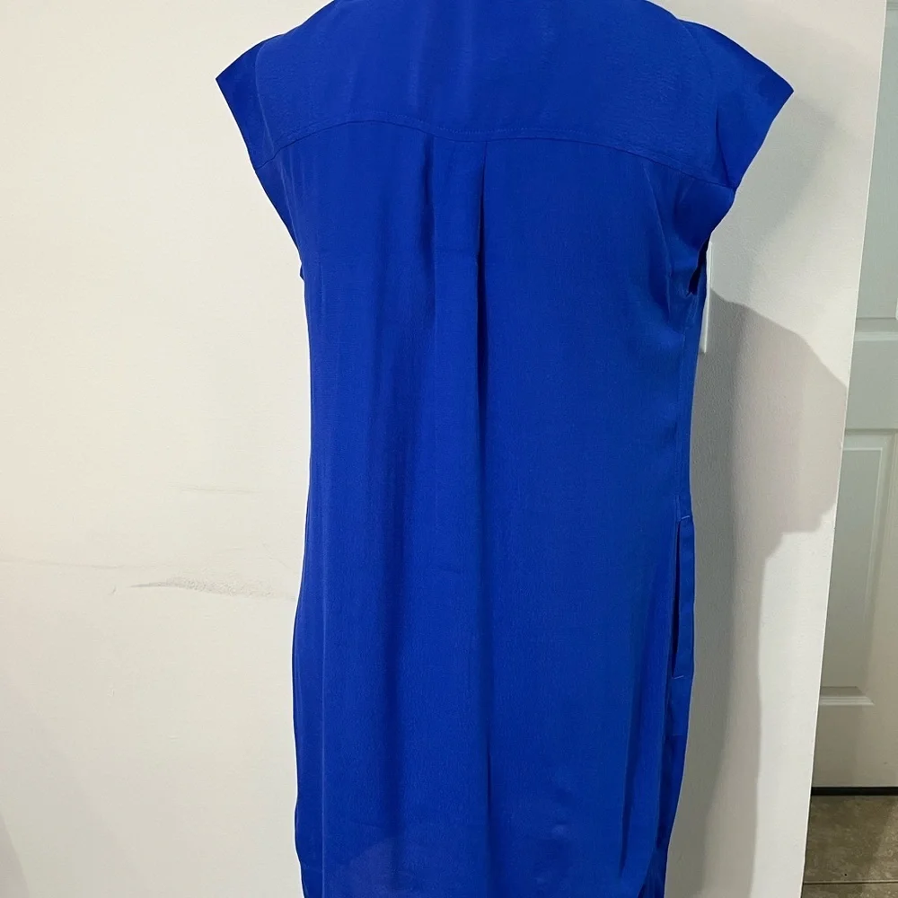 J.crew Bright Ocean Easy Tunic Dress